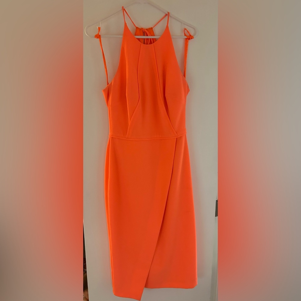 Neon Orange Summer Dress